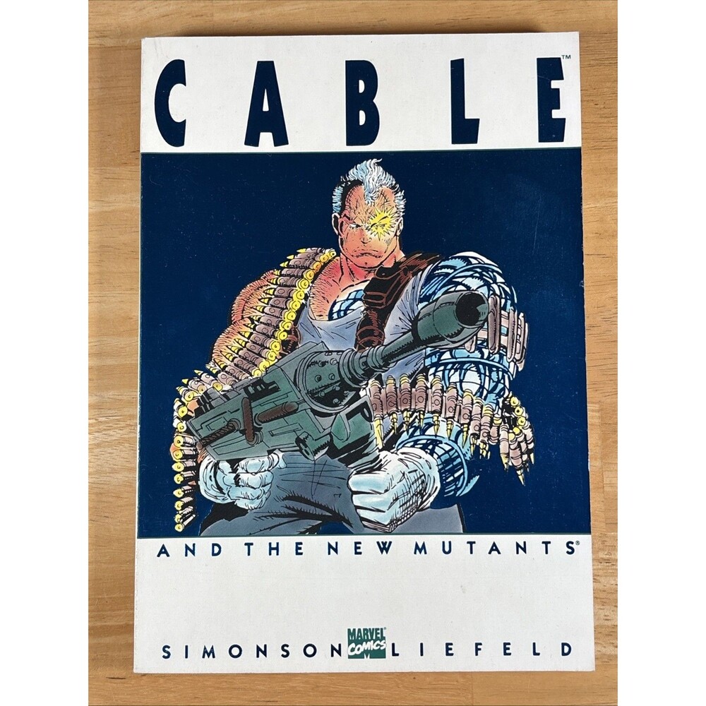 Cable & the New Mutants by Simonson & Liefeld (1992, Marvel Comics Graphic Novel